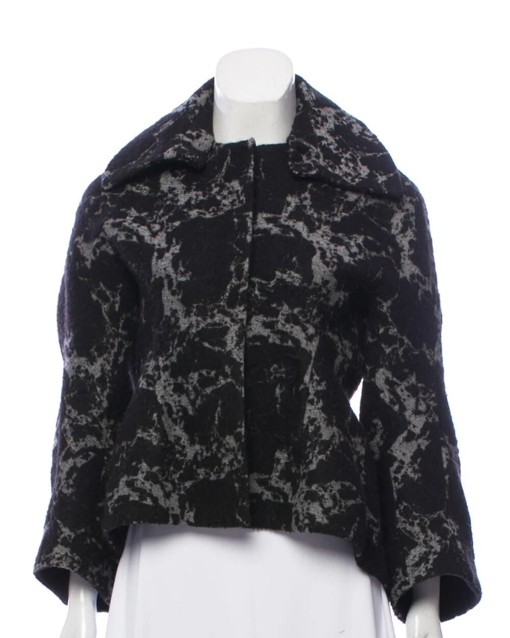 Balenciaga Vintage  Winter Jacket Black and Grey XS